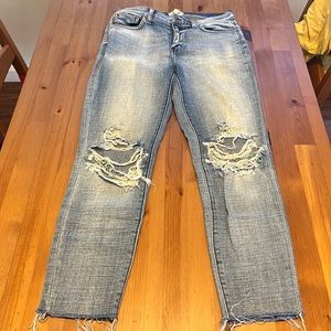 Great condition. Super soft denim, unique wash